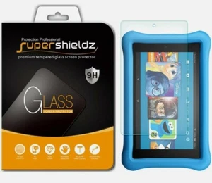 2x Tempered Glass Screen Protector for Amazon Fire HD 8 Kids Edition (2017/2018 - Picture 1 of 5