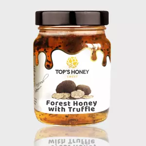Miele Esotico con Tartufo, 100% Miele Polifloreale Puro Tartufo Nero Bulgaro - Foto 1 di 2