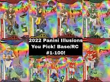 Illusions Football 2021-2022 Base/RC/ YOU PICK #1-100 - Combined Shipping