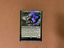 MTG Magic Nissa, Vastwood Seer Foil x1 ORI Magic Origins NFC Miscut Misprint