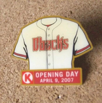 Opening Day April 9, 2007 Arizona Diamondbacks Circle K lapel pin - Image 1 of 4