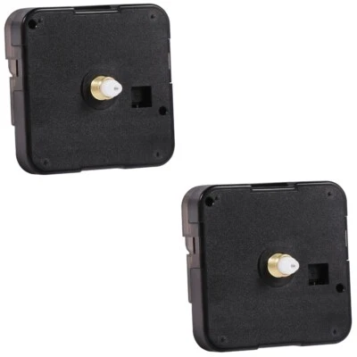 2 PCS Man Quartz Clock Motors Battery Powered Replacement Hands Parts - Image 1 of 4
