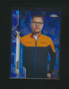 2020 Topps Chrome Formula 1 Sapphire Andreas Seidl #88 - Picture 1 of 2