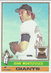 John Montefusco 2005 Topps Rookie Cup Original Manufactured Relic /7 1976 Giants