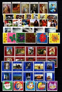 ISLE OF MAN  2002  COMPLETE COMMEMORATIVE YEAR SET  - 8 SETS + 3 MINISHEETS  MNH - Picture 1 of 3