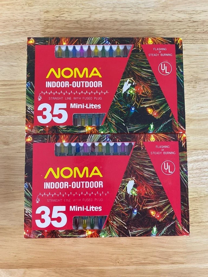 Noma Indoor-Outdoor Multi-Color Mini-Lights 35 Flashing or Steady Lites - Image 1 of 1
