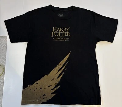 Harry Potter y el Niño Maldito Teatro Lírico Nueva York Camiseta Negra Mediana Foto 1 de 4