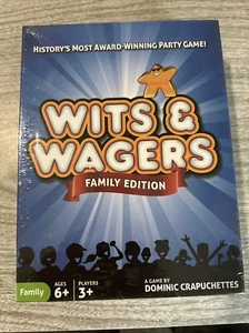 Wits & Wagers: Family Edition Board Game SEALED UNOPENED FREE SHIPPING - Picture 1 of 2