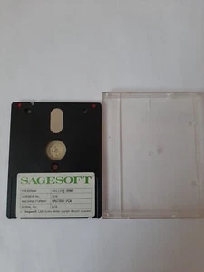 Vintage AMSTRAD PCW 3" Floppy Disc - Sagesoft Rolling Demo - Rare Collectible. - Bild 1 von 2
