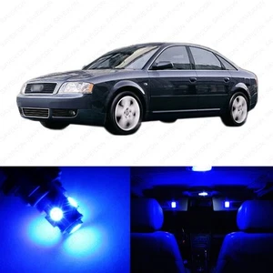Paquete de 23 luces interiores LED azules sin errores para Audi A6 S6 1998-2004 + HERRAMIENTA - Imagen 1 de 7