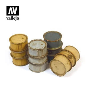 VALSC201 - Vallejo Scenics - 1:35 German Fuel Drums 1 - Picture 1 of 1