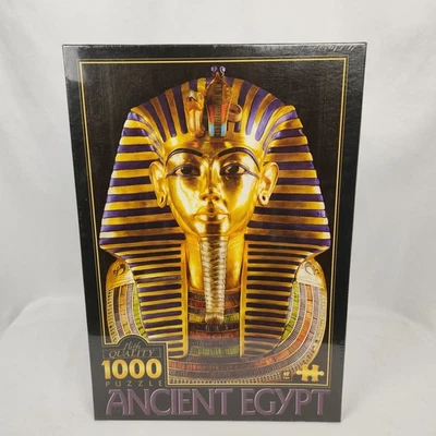 New Sealed DToys "Tutankhamun's Burial Mask" Ancient Egypt 1000 Pc Puzzle - Image 1 of 4