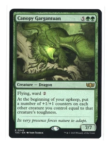 MTG - Canopy Gargantuan - Normal - Tarkir: Dragonstorm Commander - NM - Bild 1 von 2
