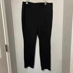 Michael Kors Women's Pants 14 Stretch Straight Leg Dress Workwear Black - Picture 1 of 9