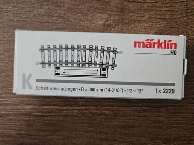 Marklin 2229 K Track Curved Circuit Track - Image 1 of 3