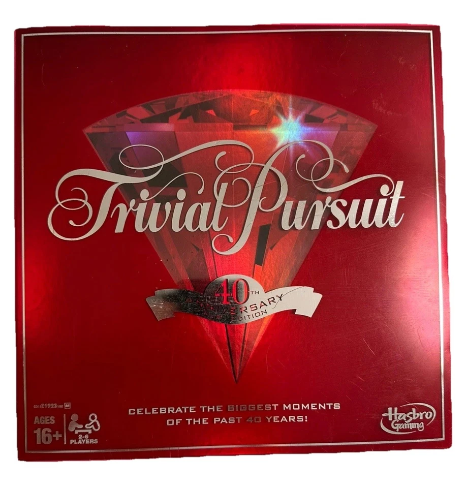Trivial Pursuit 40th Anniversary Ruby Edition - Image 1 of 4