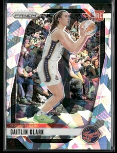 2024 Panini Prizm WNBA #22 Caitlin Clark Ice Prizms - Picture 1 of 2