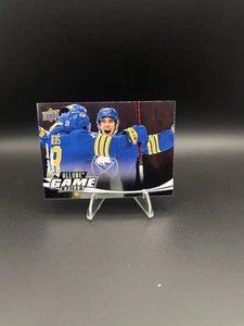 Dylan Cozens 2022-23 Upper Deck Allure #GS-18 Game Stills Buffalo Sabres - Imagen 1 de 2