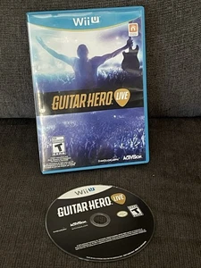 Guitar Hero Live (Wii U, 2015) GAME ONLY no dongle - Picture 1 of 5
