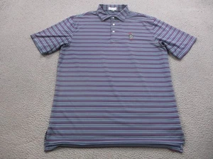 Camicia Peter Millar uomo grande blu estiva comoda Monterey penisola golf preppy - Foto 1 di 12