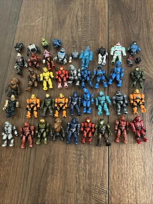 Mega Construx + Mega Bloks Lot Of ~30 Figures Variety lot #1  - Image 1 of 4