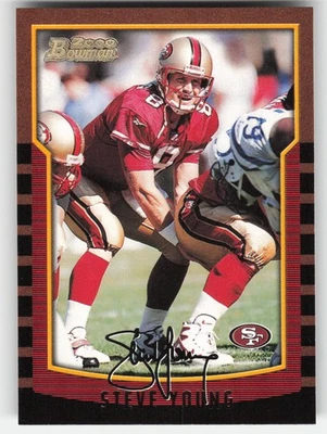 Steve Young, 2000 Bowman, #88, San Francisco 49ers, - Image 1 of 2
