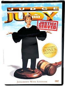 Judge Judy: Justice Served (NEW Sealed) Judgements With Attitude (DVD 2007) - Picture 1 of 2
