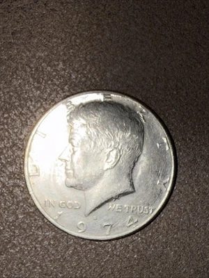 1974 John F Kennedy Half Dollar Denver ERRORS!!!  Drip - Image 1 of 4
