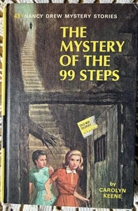 Hardcover 1966 Nancy Drew The Mystery of the 99 Steps By Carolyn Keene - Foto 1 di 4