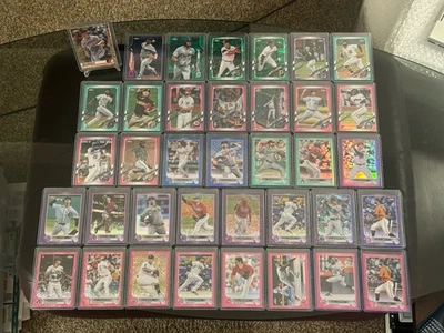 Lote refractor color 2019/2020/2021/2022 Topps cromo numerado en serie (39) + leer Foto 1 de 4