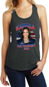 Kamala for President 2024 Gradient Womens Racerback Tank Top - Picture 1 of 8