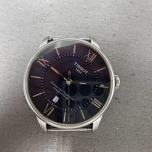 Reloj Tissot Chemin Des Tourelles Powermatic 80 Hombre Esfera Azul Acero Fecha ¡LEER!! - Imagen 1 de 14