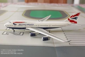 Phoenix Models British Airways Boeing 747-400 Union Jack modellino pressofuso 1:400 - Foto 1 di 1
