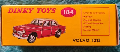 Dinky Toys No 184 — Volvo 122S - Изображение 1 из 2
