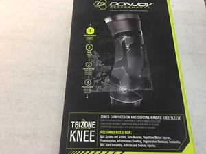 DJO - DonJoy TRIZONE Knee Brace - Size Small - Right - BLACK - Picture 1 of 2