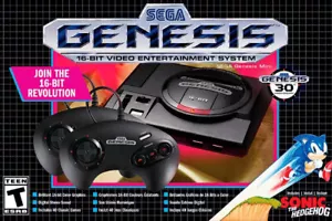 Brand New! Sega Genesis Mini including 2 Joypads & 42 Classic Games - Fast Post! - Picture 1 of 10