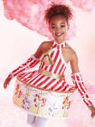 NIP ~Chasing Fireflies Carousel Costume~  Size 6 Girls Circus Striped Halloween