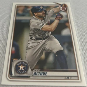 2020 Bowman Baseball Jose Altuve Houston Astros base card #88 - Picture 1 of 2