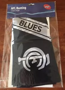 AFL CARLTON BLUES BUNTING FLAGS 5 METRE LENGTH OFFICIAL AFL BRAND NEW - Picture 1 of 1