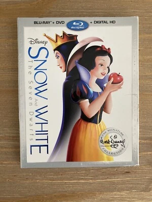 Snow White and the Seven Dwarfs (Blu-ray + DVD) Disney Signature Collection New - Image 1 of 4