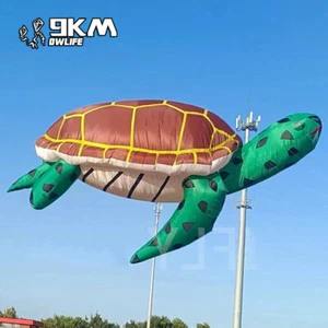 5m Sea Turtle Kite Inflatable Line Laundry Pendant Show Kite for Kite Festival - Picture 1 of 3
