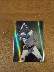 2022 Panini Capstone Béisbol Rojo #14 Julio Rodríguez RC Seattle Mariners Casi Nuevo/Muy Nuevo - Imagen 1 de 2