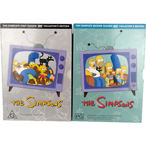The Simpsons Complete Seasons 1 & 2 Box Set DVD TV Series Set Collector Edition