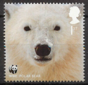 WWF Polar Bear animal GB 2011 MNH mint stamp D129 *COMBINED POSTAGE*