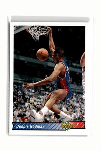 Dennis Rodman Basketball #153 1992-93 Upper Deck Detroit Pistons - Picture 1 of 2