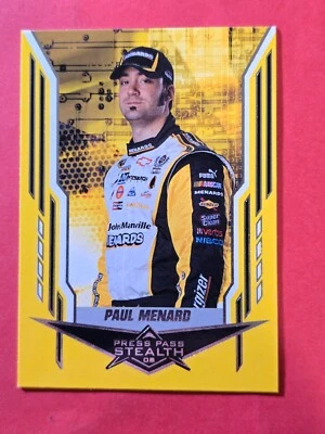 2008 Press Pass Stealth #25 Paul Menard, cd1 - Image 1 of 3