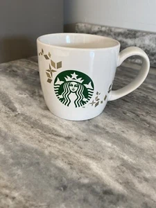 Starbucks 2013 14 Oz. Holiday Collection Coffee Mug Cup Green Mermaid Unused - Picture 1 of 5