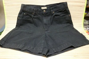 Liz Claiborne, Denim Shorts Size 12, Black - Picture 1 of 3