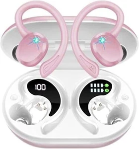Wireless Earbuds Bluetooth Headphones Sport, Bluetooth Earbud 3D HiFi Stereo - Picture 1 of 1