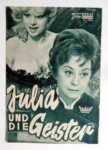 NFP/WNF #4335 JULIA UND DIE GEISTER * FILMPROGRAMM Movie Program FELLINI - Imagen 1 de 1